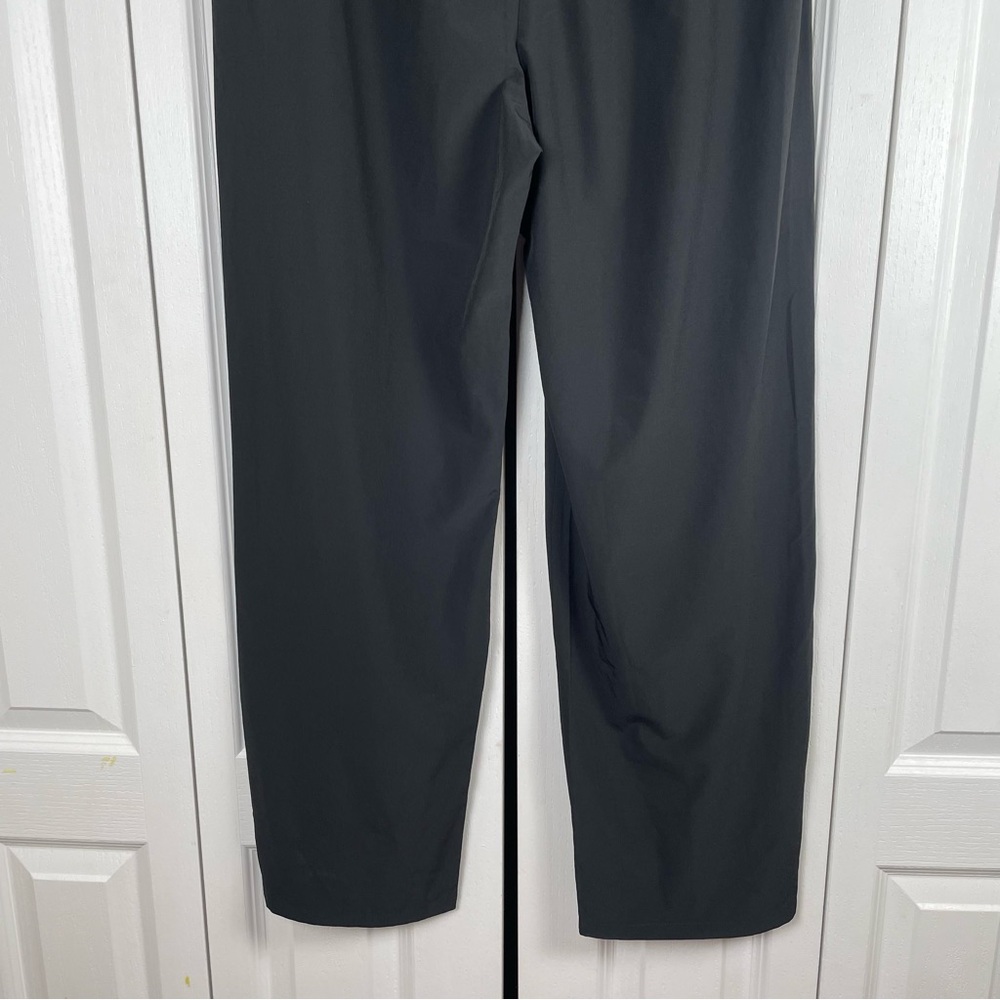 Gilly Hicks Pull on Straight Leg Pants Women’s L Black Lightweight Gorpcore Goth - Picture 8 of 13
